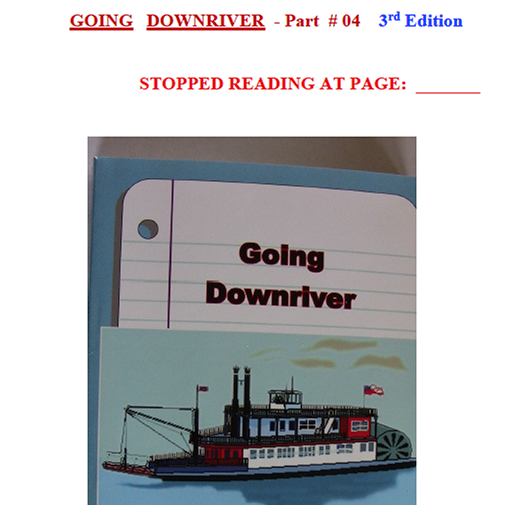 K 04 Going Downriver Part 04