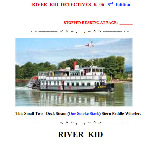 K 06 River Kid Detectives Part 06